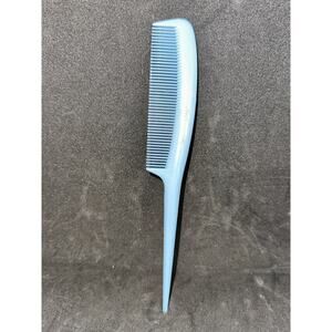 283A. Vintage Blue Lady Ace comb; rat tail; teasing